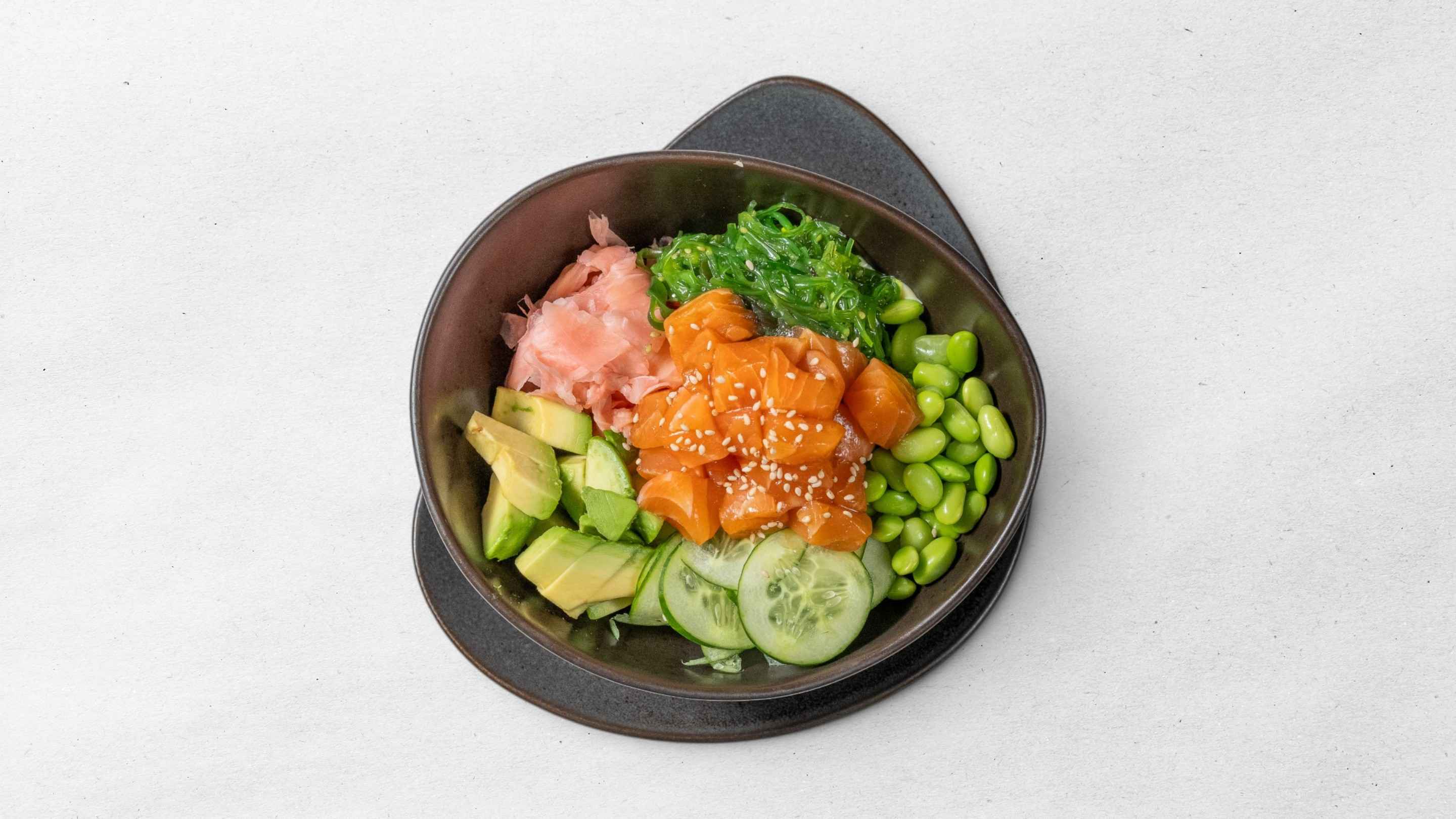 Salmon bowl