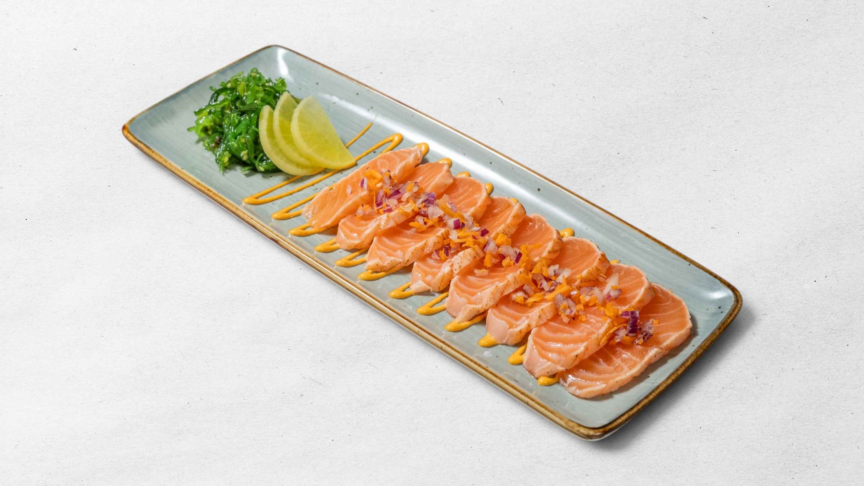 Lososové Tataki