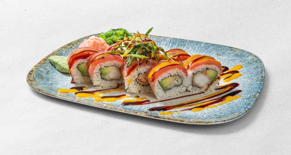 Uramaki Spicy mango roll